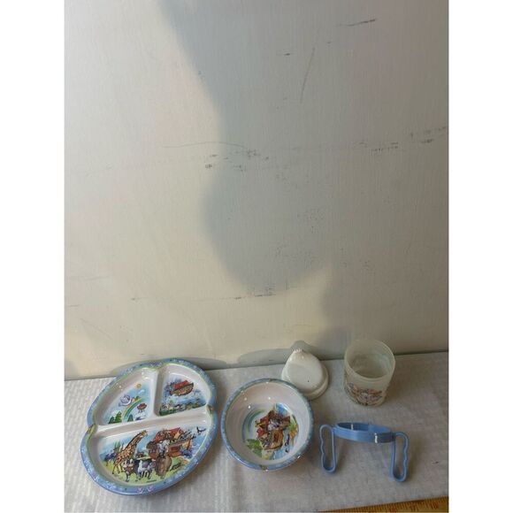Peco Noah’s ark toddler feeding set 5 pieces - Picture 6 of 6